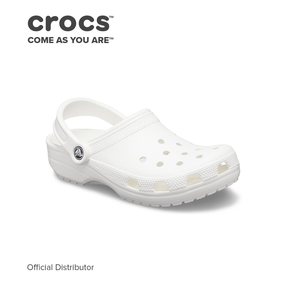 Crocs Classic Clog in White | Shopee Philippines