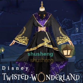 Game Twisted Wonderland Cosplay Costume Adult Men Women Full Suit Halloween Carnival Costume
