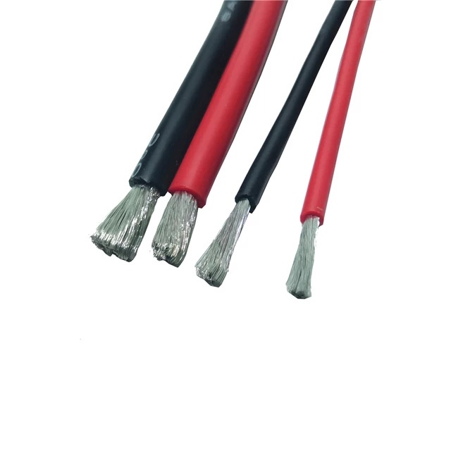 Silicon Wire 4 AWG 8 AWG 10 AWG 12 AWG 13 AWG 14 AWG 18 AWG GAUGE Flexible Wire ( RED / BLACK ) — view 3