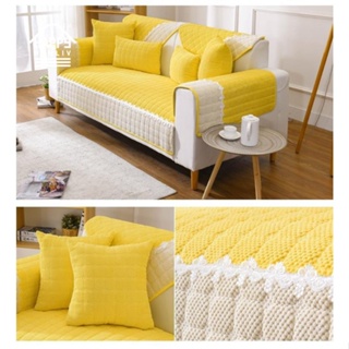 All-Inclusive Decorative Cushion Universal Sofa Anti-Slip Plush Multi-Purpose Cover #6