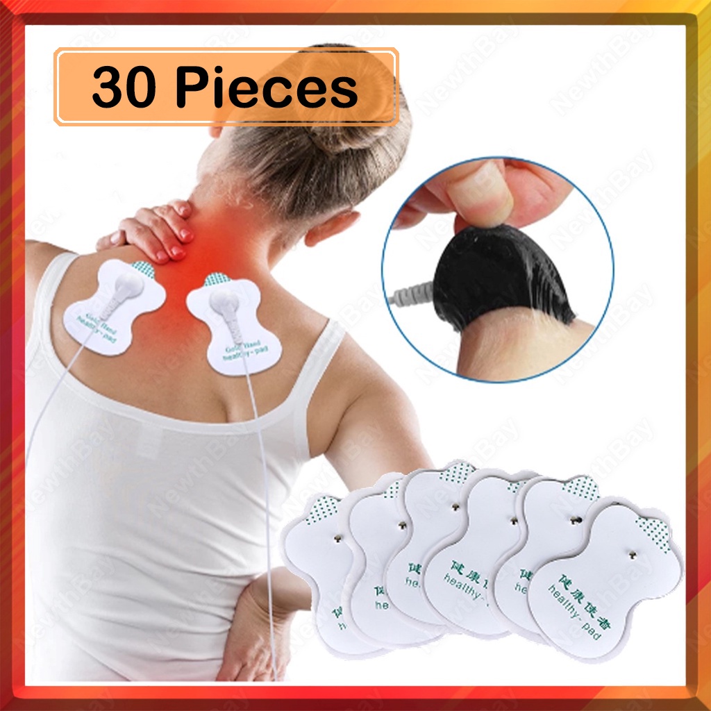 30Pcs Electrode Patches Upgraded Self-Stick Performance and Non-Irritating Design Electrode Patch