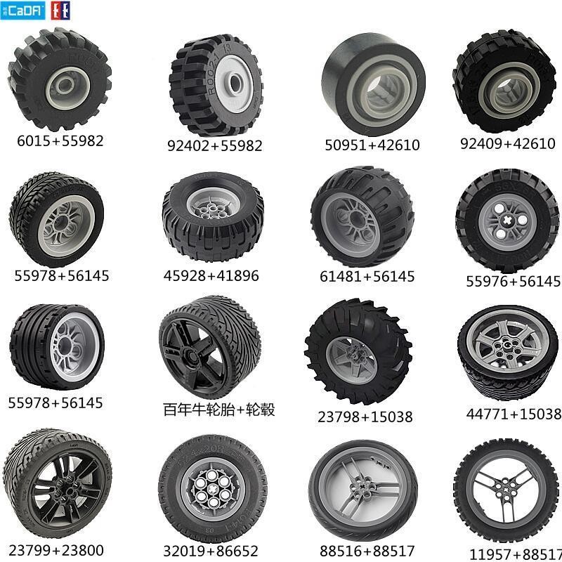 Lego Wheel Parts LEGO Wheel Rim Ø18 X 14 With Pin Hole