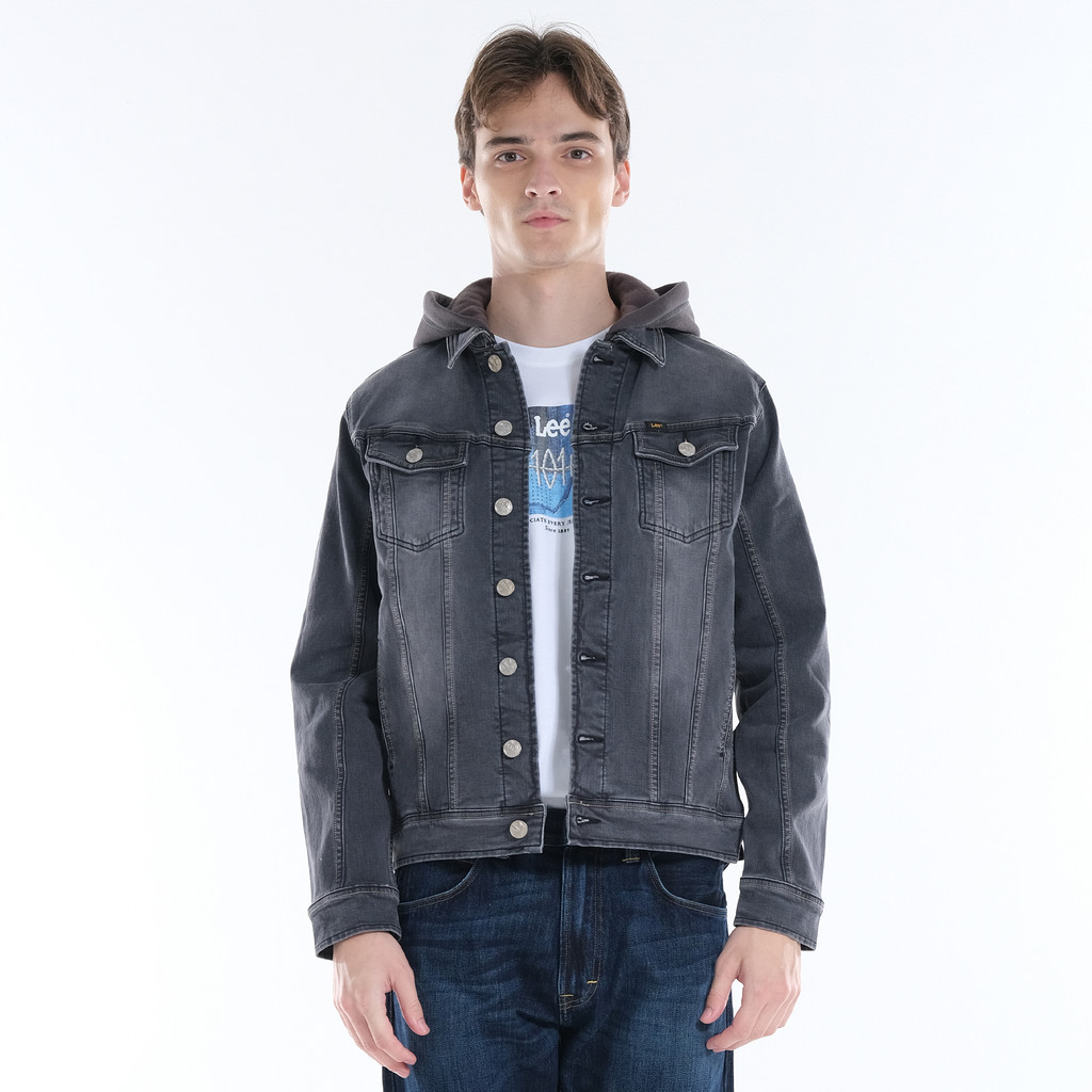 XLARGE×Lee OVERDYED DENIM HOODED JACKET Shop lee denim