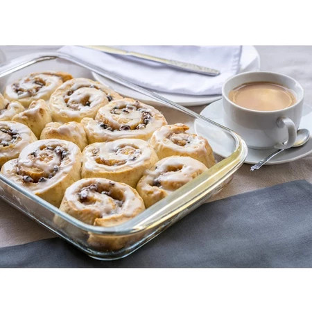 BUY 1 TAKE 1 Glass Baking Dish for Oven, Glass Pan, Rectangular Baking Pan Glass Bakeware, Glass Baked Plate Dish Thick Kitchen - Image 6