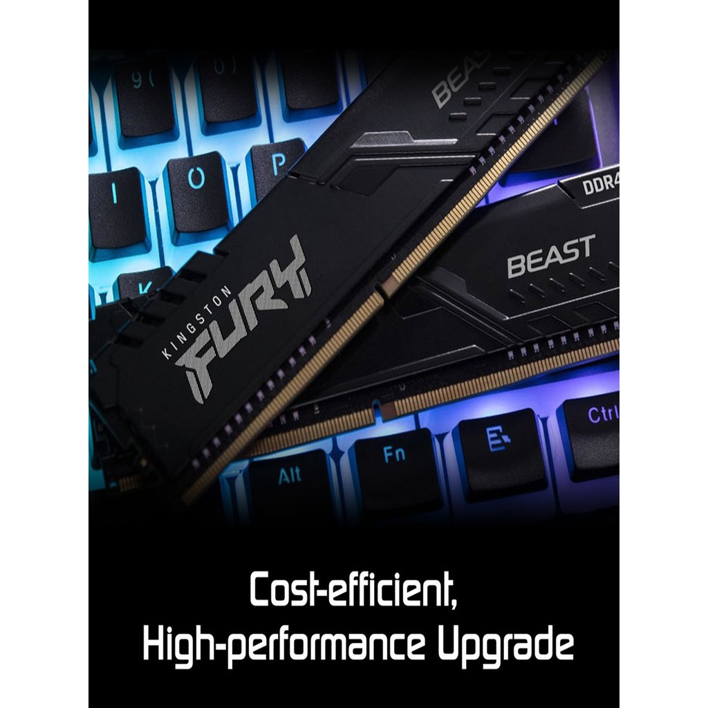 Kingston FURY Beast DDR4 Memory ddr4 8GB 2666MHzZ/8GB 3200MHz/16GB 3200MHz/ARGB 16GB 3200MHz RAM - Image 5