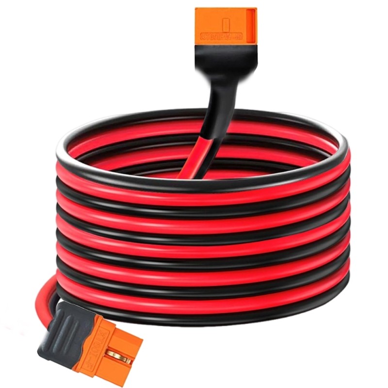 EC XT60i Extension Cable Male to Female Connector Power Solution for Remote — view 5