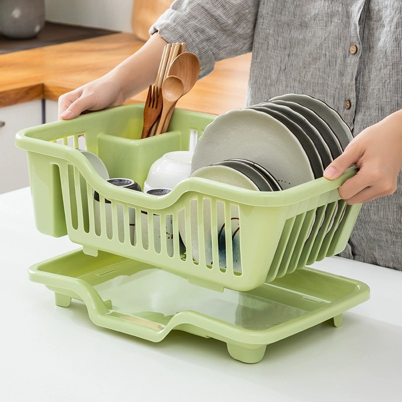 Dish Drainer Kitchen Dish Rack Dish Storage Rack Plate Drainer Dish Organizer Dish drainer rack cabi - Image 4