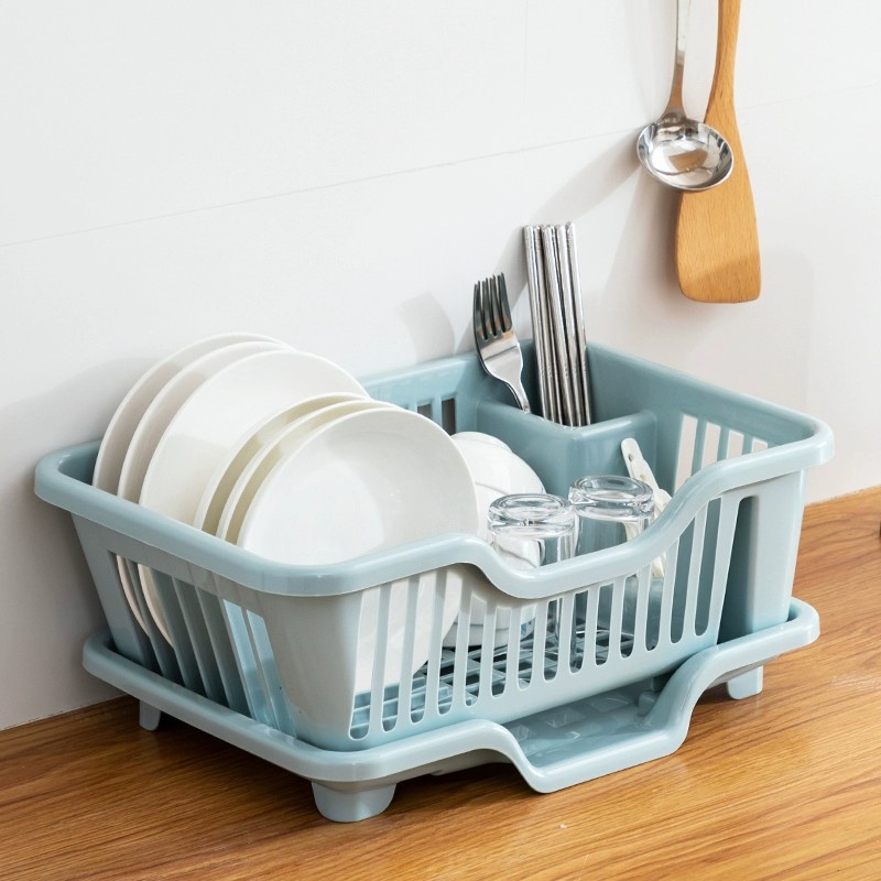 Dish Drainer Kitchen Dish Rack Dish Storage Rack Plate Drainer Dish Organizer Dish drainer rack cabi - Image 5