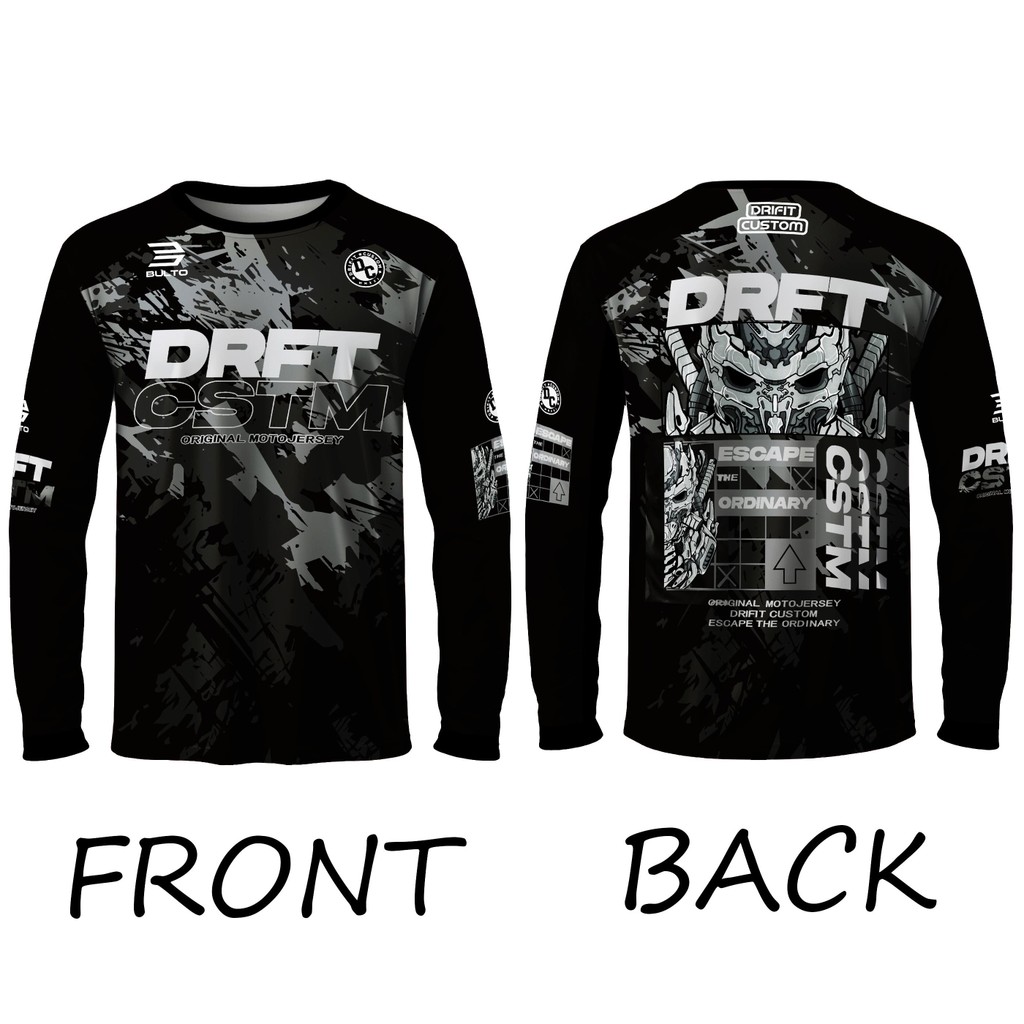 Men's Motorcycle Riding Drifit Custom Jersey LongSleeve for Sports and Motocross - Image 2