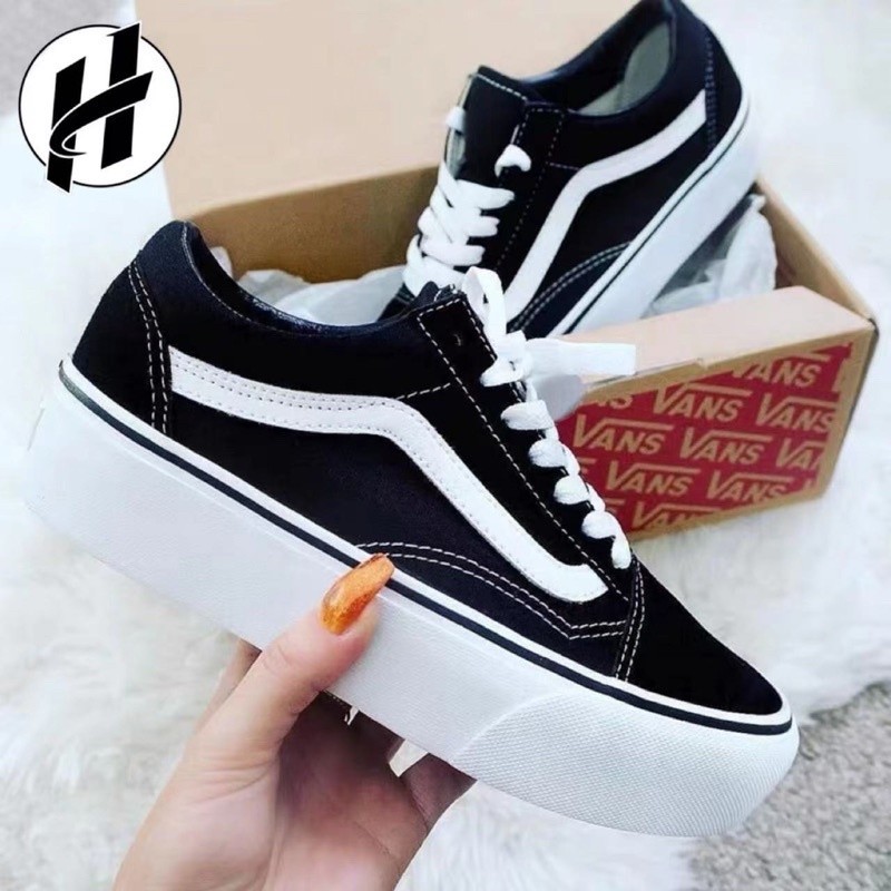 Shop vans old skool platform for Sale on Shopee Philippines