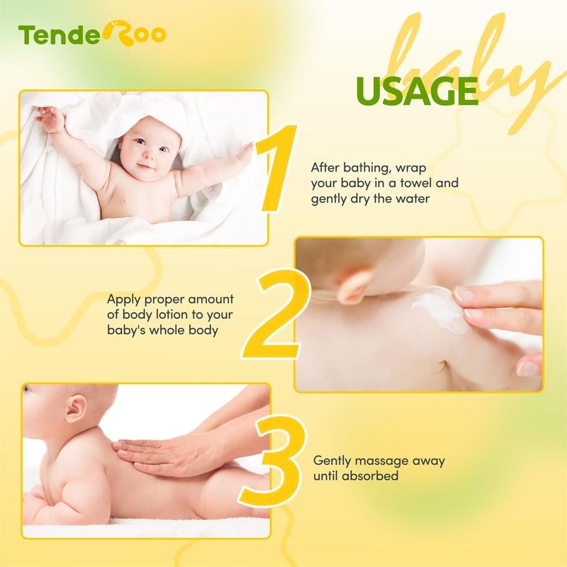 [FDA Approved] Tenderoo Baby Moisturizing Lotion Avocado Plant Extract Gentle Safe Soothing 200ml — view 6