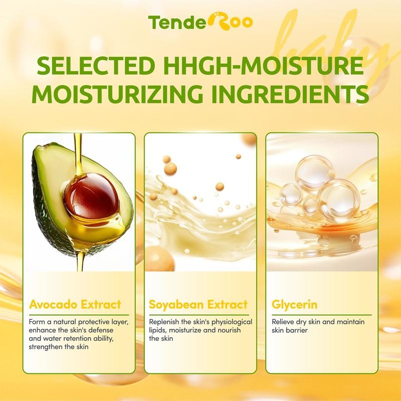 [FDA Approved] Tenderoo Baby Moisturizing Lotion Avocado Plant Extract Gentle Safe Soothing 200ml — view 4