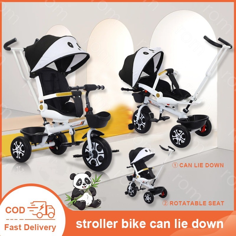 4 In 1 baby stroller bicycle kids tricycle bike for kids stroller bike Trolley Bike for baby