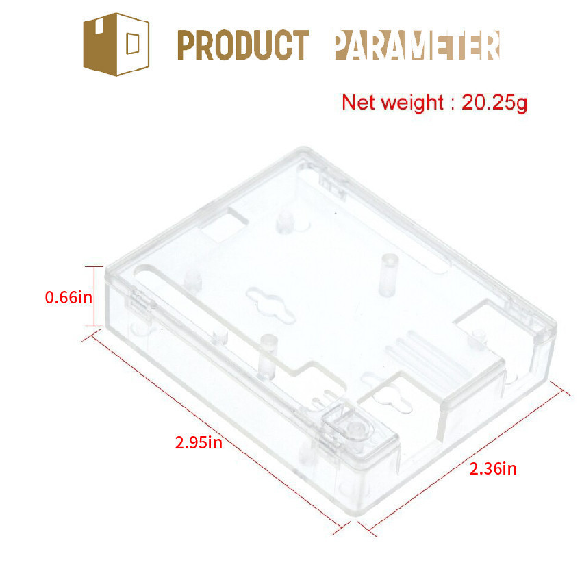 Clear Arduino Case Protective Enclosure Acrylic Computer Box for ...