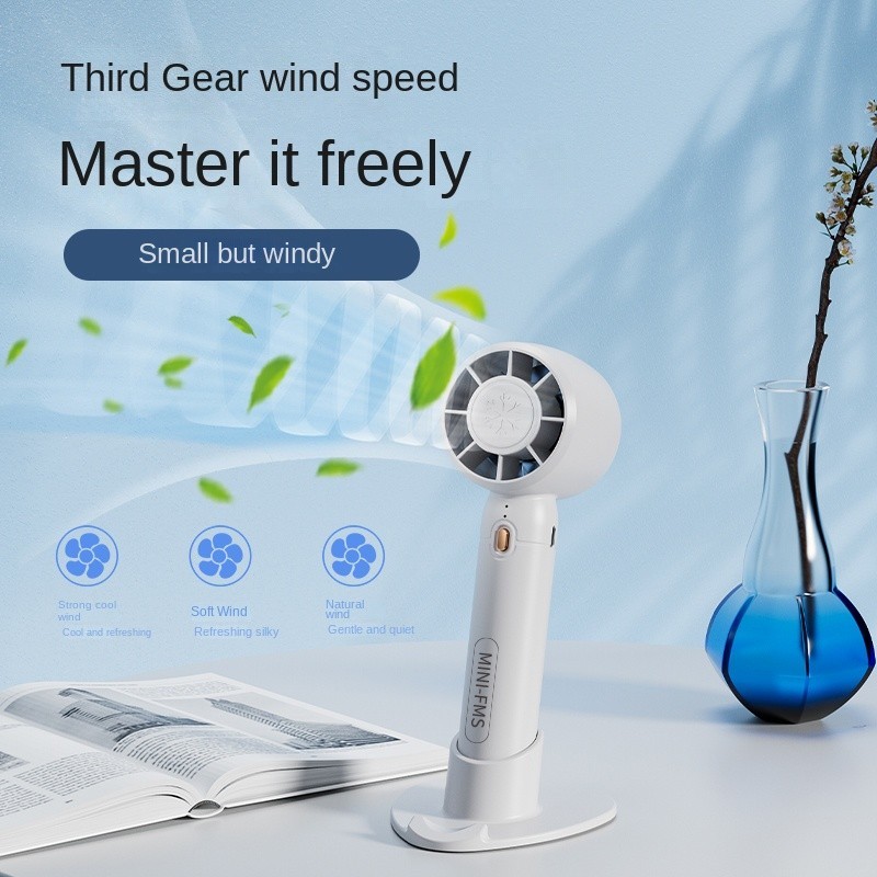 A68 Mini Fan Electric Fan Rechargable Fan Desktop Fans Travel Handheld Fan Portable HandyFan Cooling Fan - Image 4