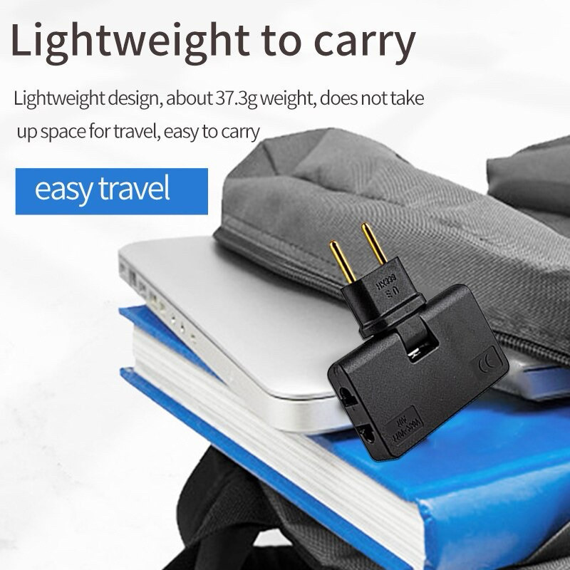 (GL) Power SOCKET 3in1 EXTENSION PLUG IN ADDITIONAL FOLDING STOP HOLE ...