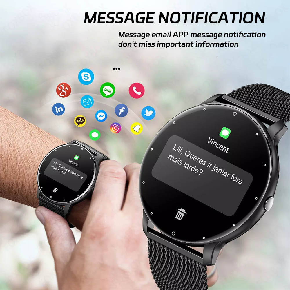 FILIEKEU Smart Watch Bluetooth Call Waterproof Sports Fitness Health Monitoring Smartwatch Men Women - Image 2