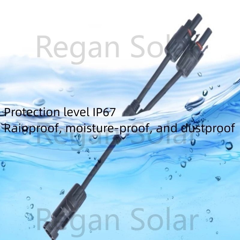 Cable Connector MC4 Branch Y3/Y4/Y5 T3/T4/T5 Adapter Connectors M/M/F and F/F/M For Solar Panels — view 8