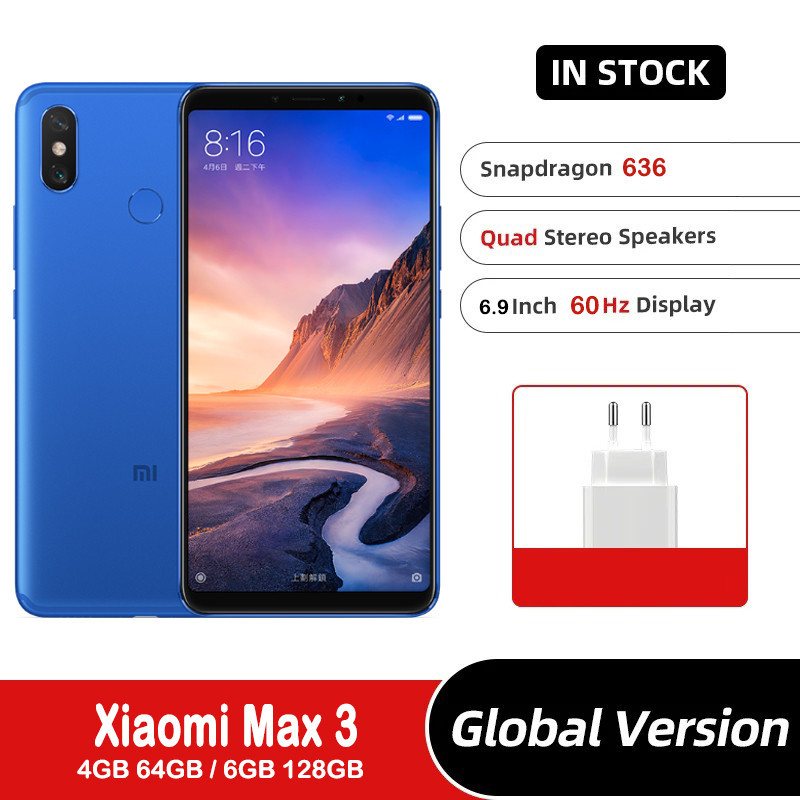 xiaomi mi max3 RAM 6G ROM 128G スマートフォン本体