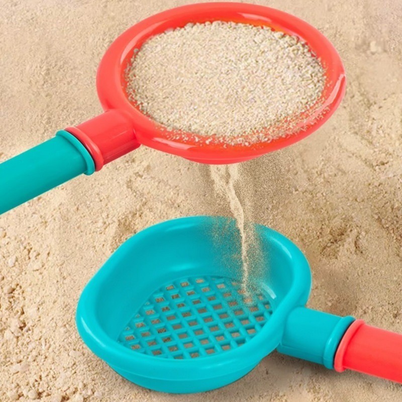 18Pcs Beach Toys Set For Children's Outdoor Toys Water Shovel Digging Sand Tool Car Beach Bucket Set - Image 7