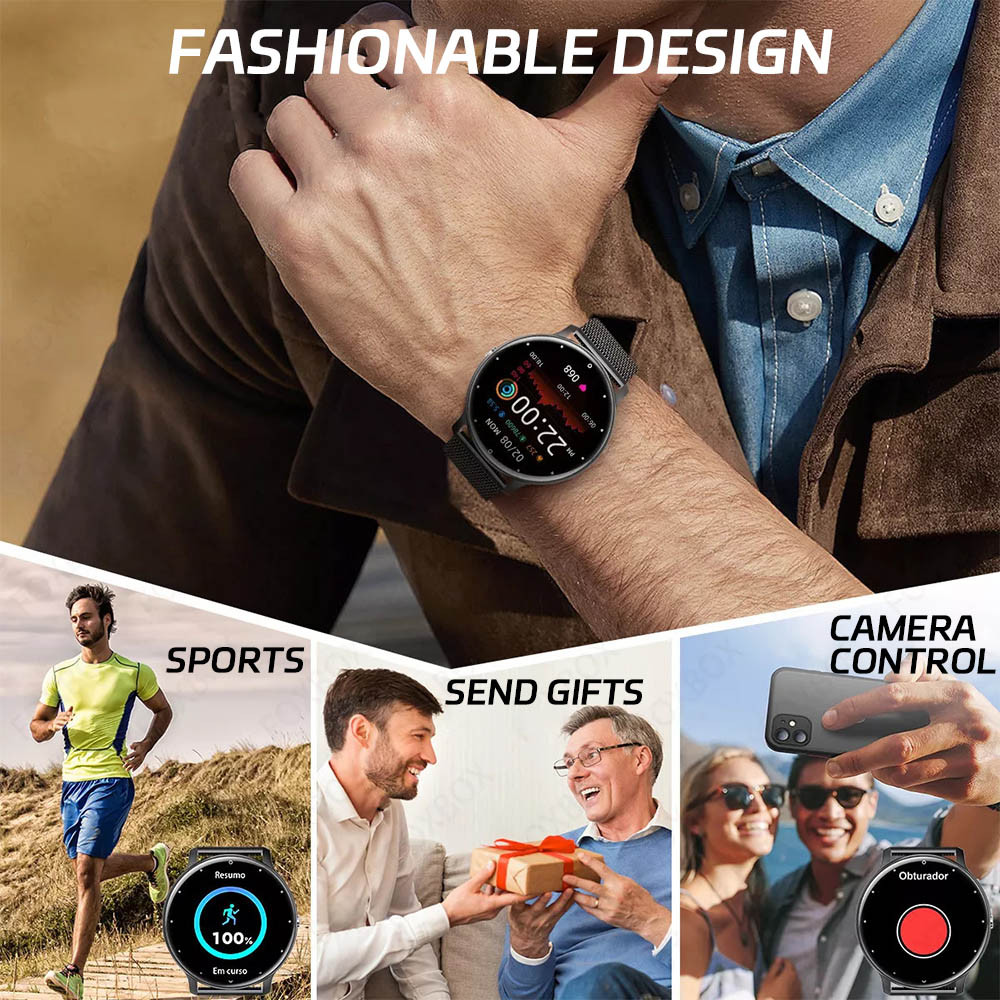 FILIEKEU Smart Watch Bluetooth Call Waterproof Sports Fitness Health Monitoring Smartwatch Men Women - Image 8