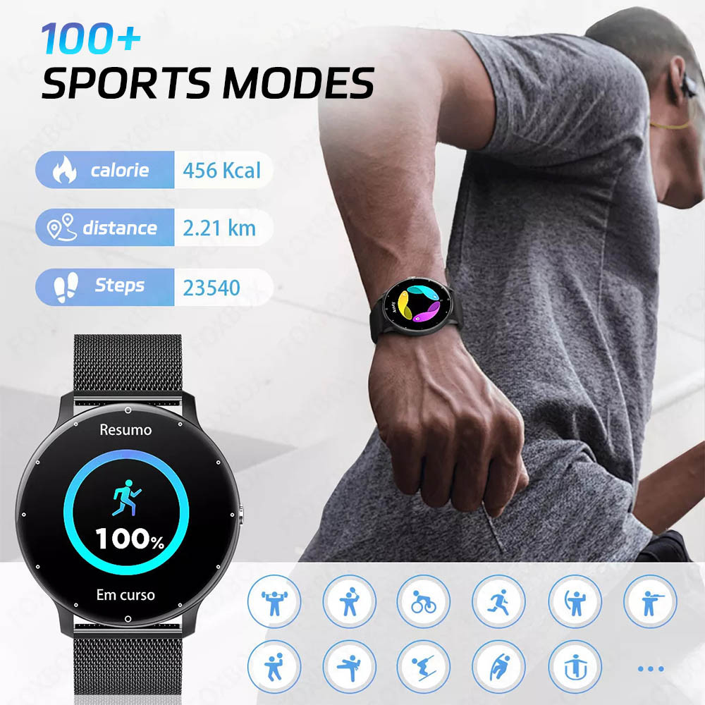 FILIEKEU Smart Watch Bluetooth Call Waterproof Sports Fitness Health Monitoring Smartwatch Men Women - Image 3