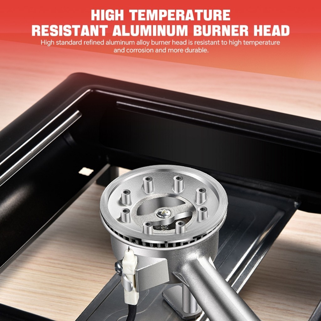 Portable Butane Gas Stove Mini Camping Outdoor Picnic Barbecue Safe Explosion-Proof - Image 3