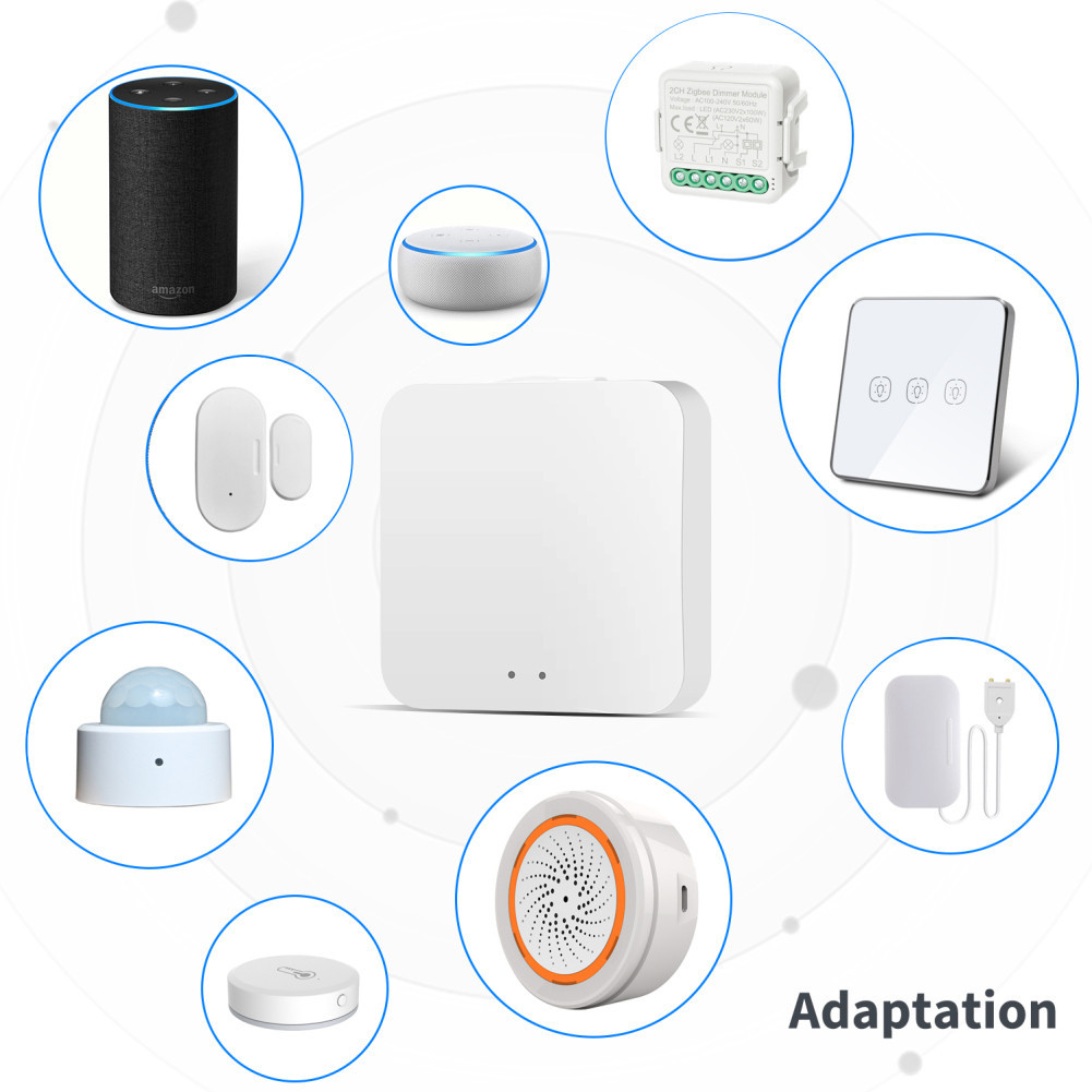 【Fast delivery】 Smart Home Smart Wireless Gateway Bluetooth-compatible App Remote Control Smart Wireless Gateway Bluetooth-compatible Tuya Mesh Bridge Remote Control Smart Life — view 8