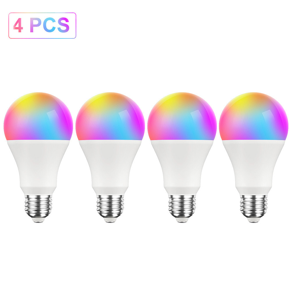 Smart Bulb Smart Life Rgbcw Voice Control LED Tuya 100-240v Create A Relaxed And Peaceful Atmosphere WiFi 15W/9W Smart Light Smart Lamp RGB Smart Life Led Wifi — view 2