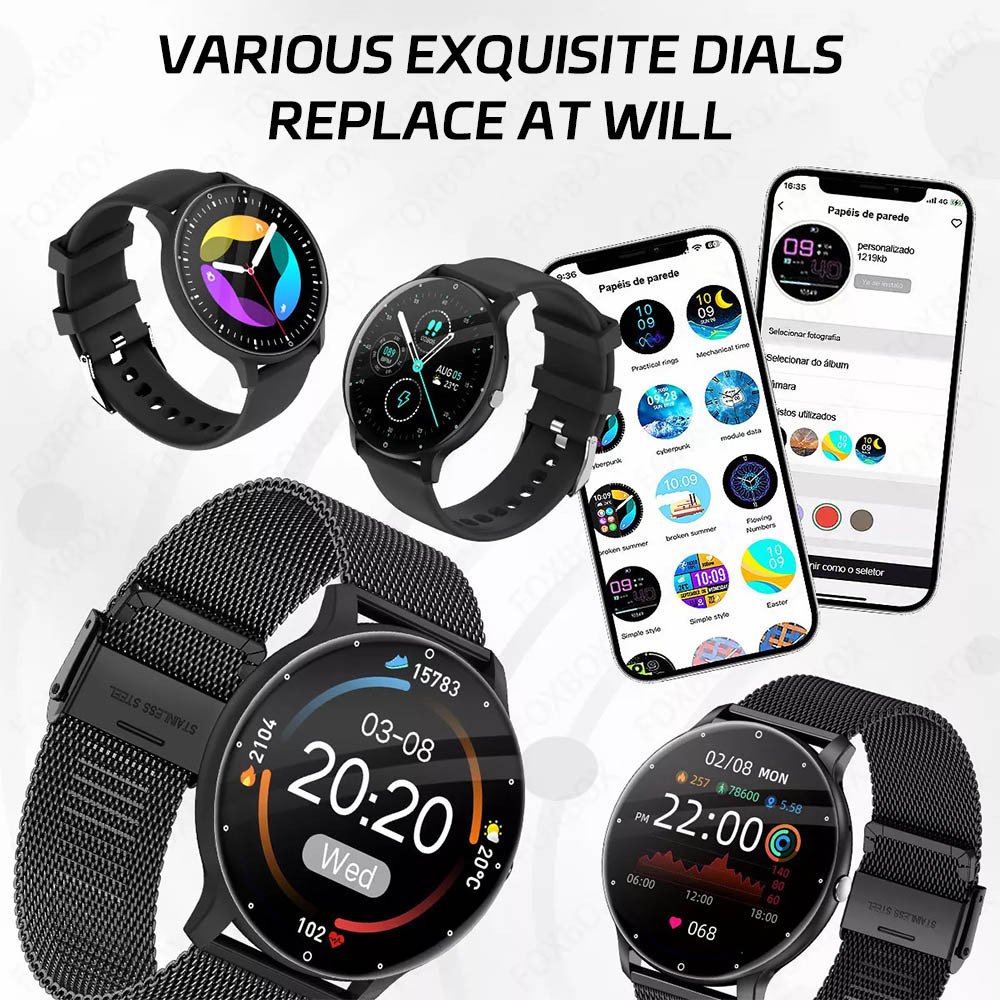 FILIEKEU Smart Watch Bluetooth Call Waterproof Sports Fitness Health Monitoring Smartwatch Men Women - Image 5