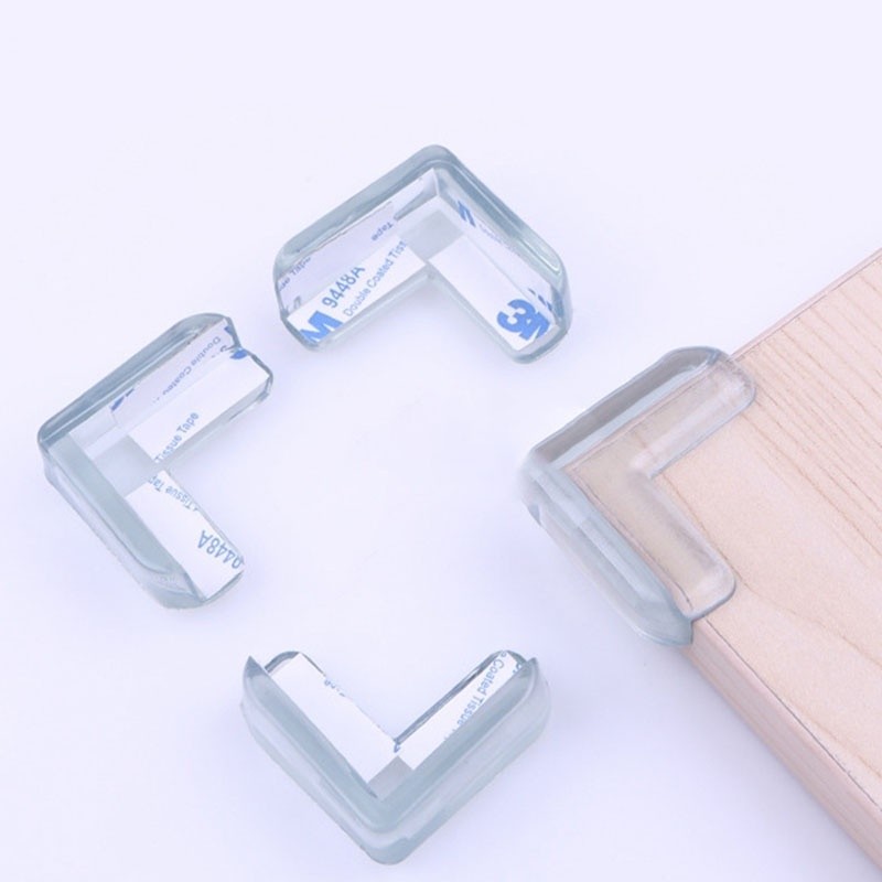SIKU WHOLESALE 1pcs Silicone Bumper TABLE CORNER Guard COVER CORNER TABLE Silicone End Protector - Image 5