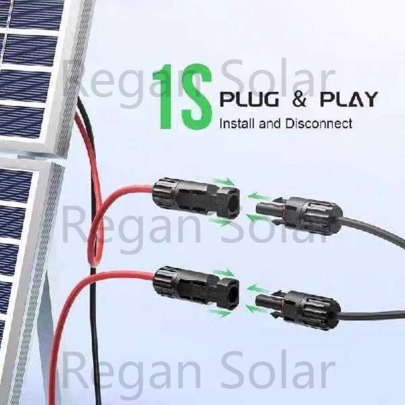 Cable Connector MC4 Branch Y3/Y4/Y5 T3/T4/T5 Adapter Connectors M/M/F and F/F/M For Solar Panels — view 5