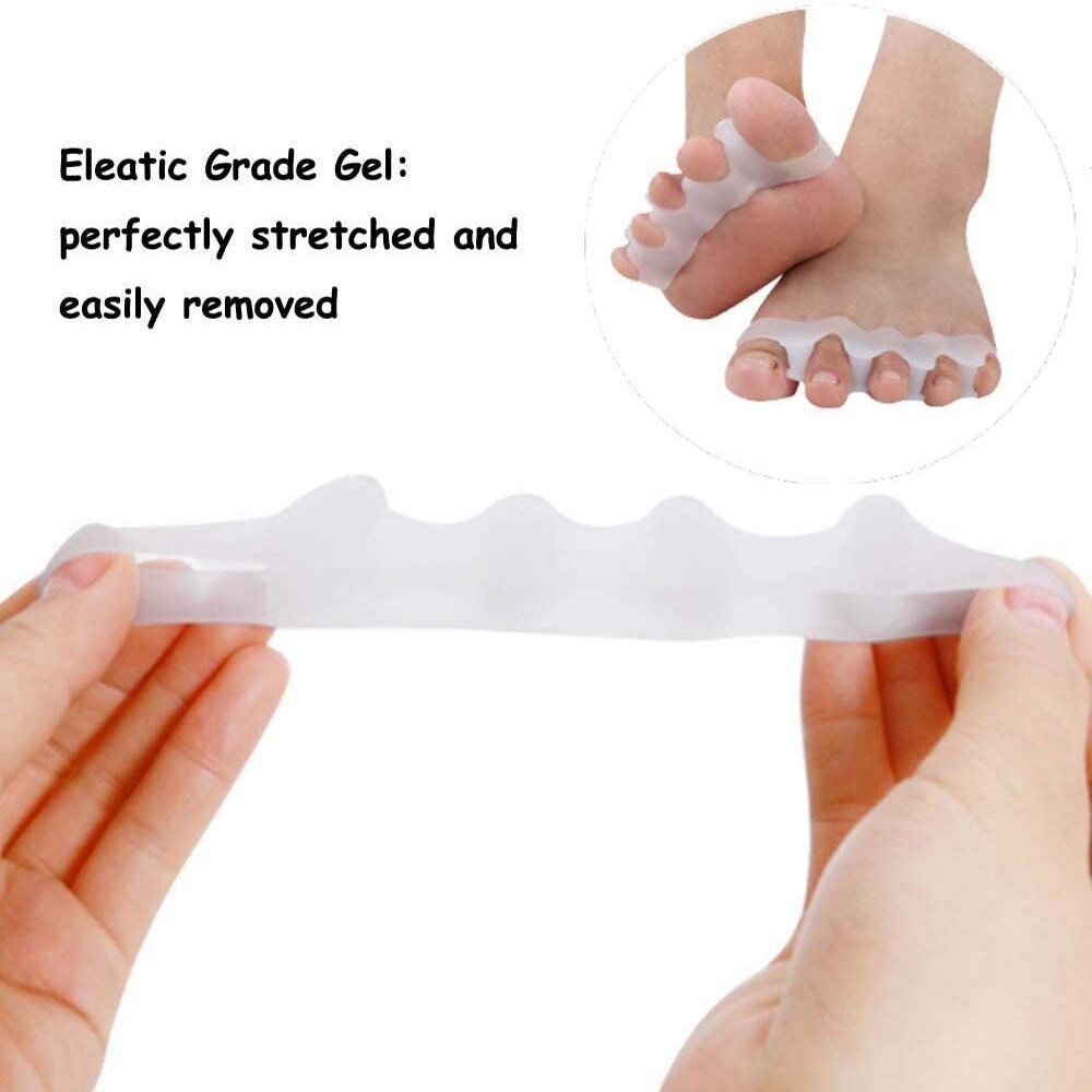 Style Super Soft Silicone Toe Separator Bunion Corrector