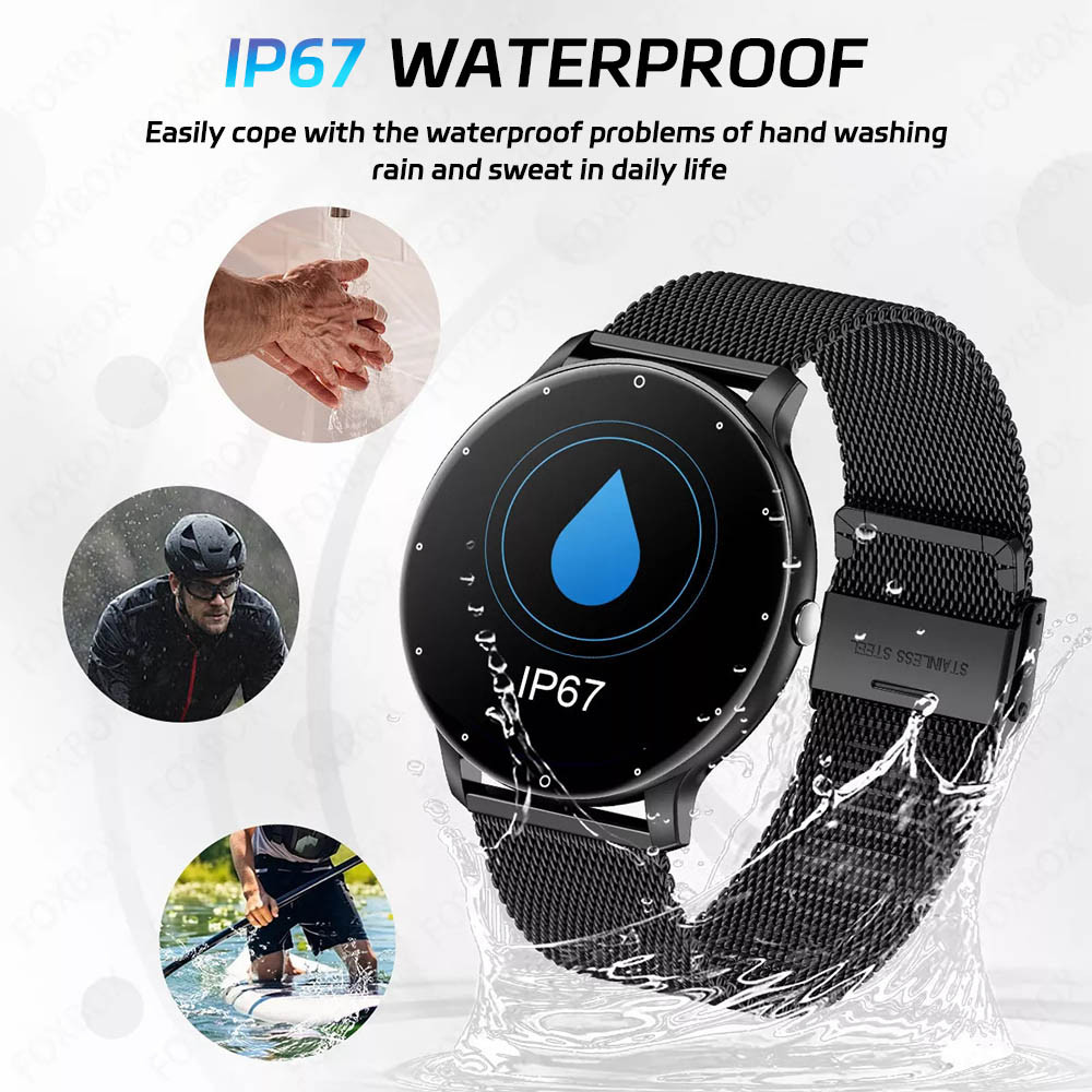 FILIEKEU Smart Watch Bluetooth Call Waterproof Sports Fitness Health Monitoring Smartwatch Men Women - Image 6