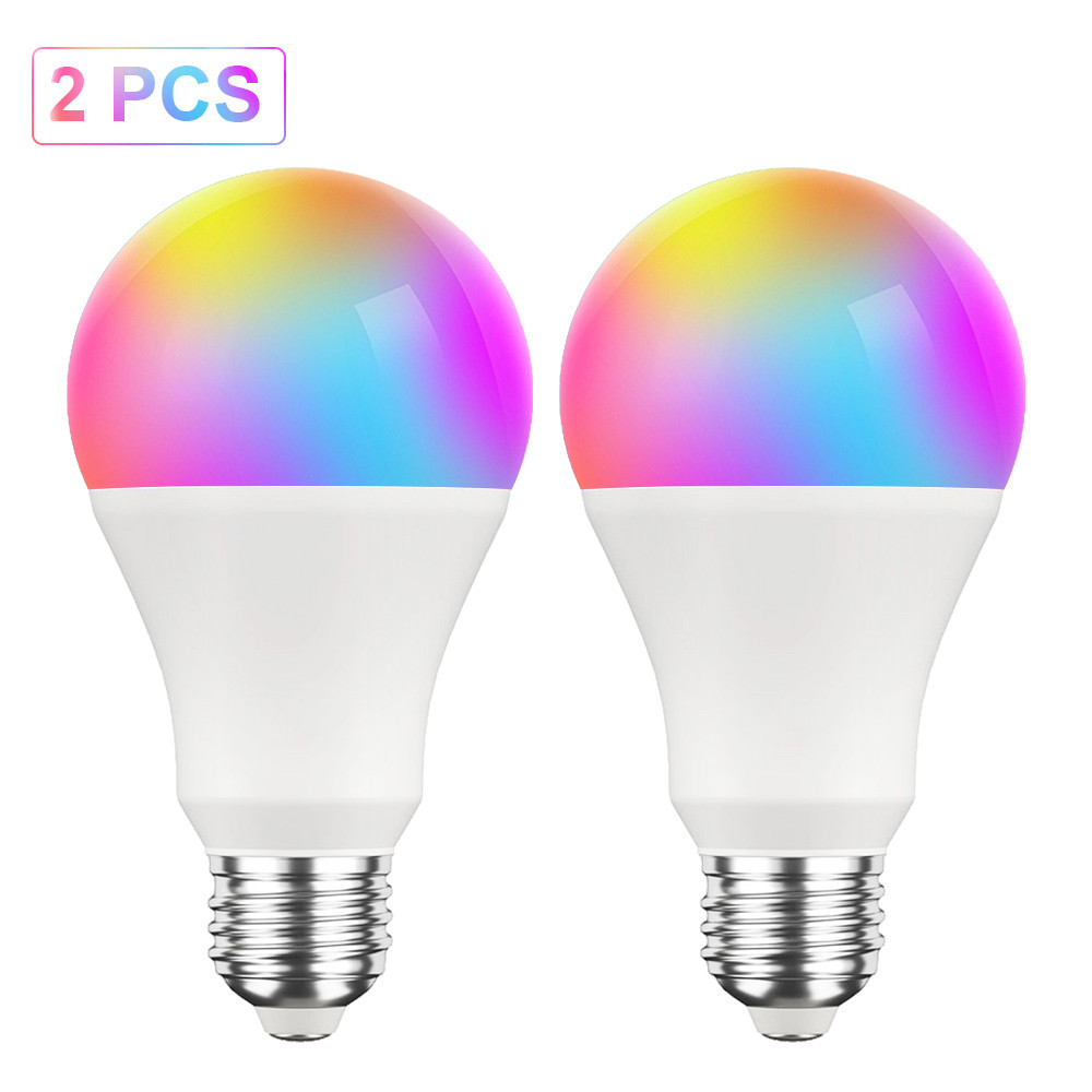 Smart Bulb Smart Life Rgbcw Voice Control LED Tuya 100-240v Create A Relaxed And Peaceful Atmosphere WiFi 15W/9W Smart Light Smart Lamp RGB Smart Life Led Wifi — view 3