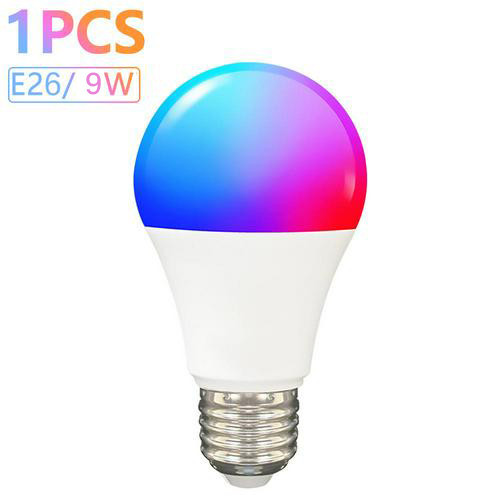 Smart Bulb Smart Life Rgbcw Voice Control LED Tuya 100-240v Create A Relaxed And Peaceful Atmosphere WiFi 15W/9W Smart Light Smart Lamp RGB Smart Life Led Wifi — view 4