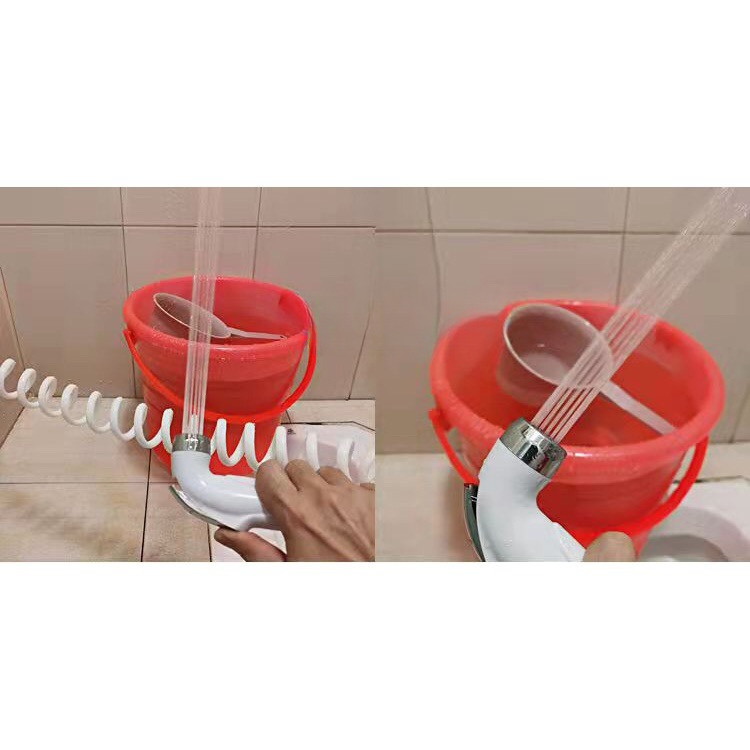 Punch-free Toilet Spray Gun Toilet Companion Set Dual Control Dual Use Cleaning Faucet Connector — view 8