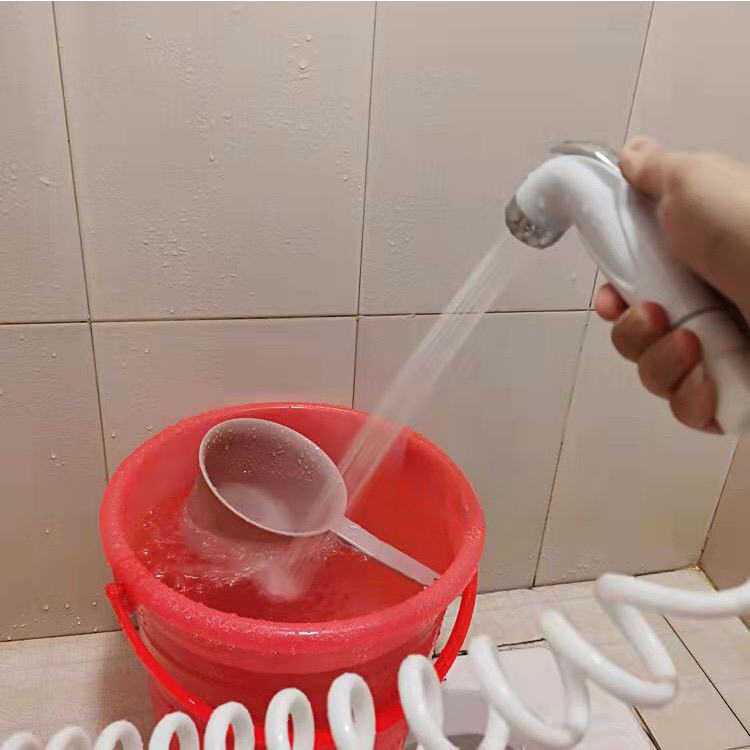 Punch-free Toilet Spray Gun Toilet Companion Set Dual Control Dual Use Cleaning Faucet Connector — view 7