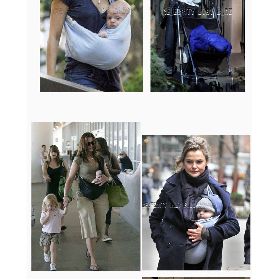 Baby Wrap Carrier - All in 1 Original Breathable Baby Sling, Lightweight,Hands Free Baby Carrier Sling, Baby Carrier Wrap, Baby Carriers for Newborn,Infant, Baby Wraps Carrier — view 8