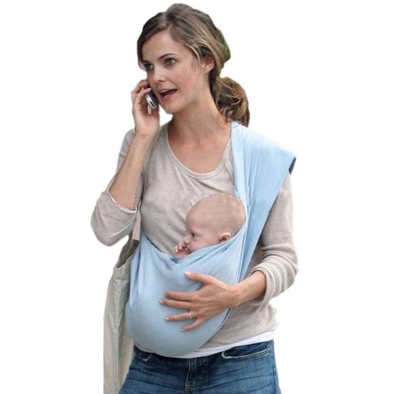 Baby Wrap Carrier - All in 1 Original Breathable Baby Sling, Lightweight,Hands Free Baby Carrier Sling, Baby Carrier Wrap, Baby Carriers for Newborn,Infant, Baby Wraps Carrier — view 5