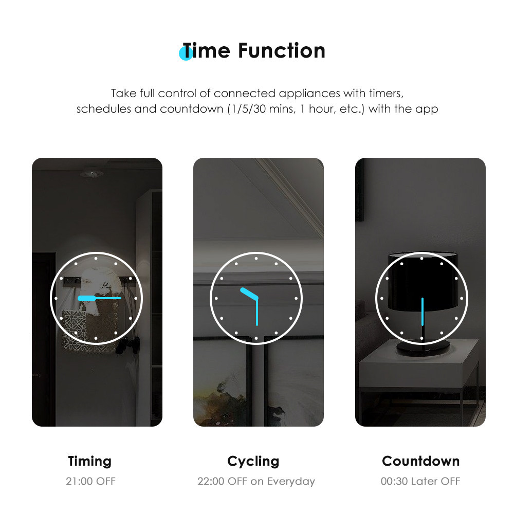 For Alexa Google Home Wifi Wall Button Tempered Glass 1/2/3 Gang Smart Touch Switch Smart Home Remote Control Wall Light Switch Smart Life Timing Smart Switch COD — view 6