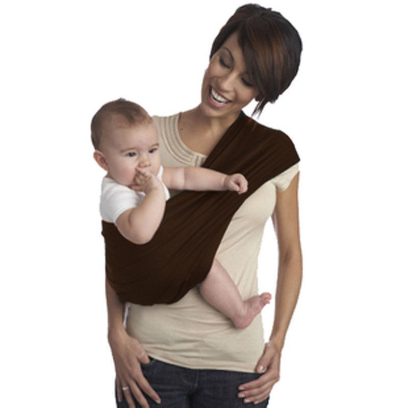 Baby Wrap Carrier - All in 1 Original Breathable Baby Sling, Lightweight,Hands Free Baby Carrier Sling, Baby Carrier Wrap, Baby Carriers for Newborn,Infant, Baby Wraps Carrier — view 4