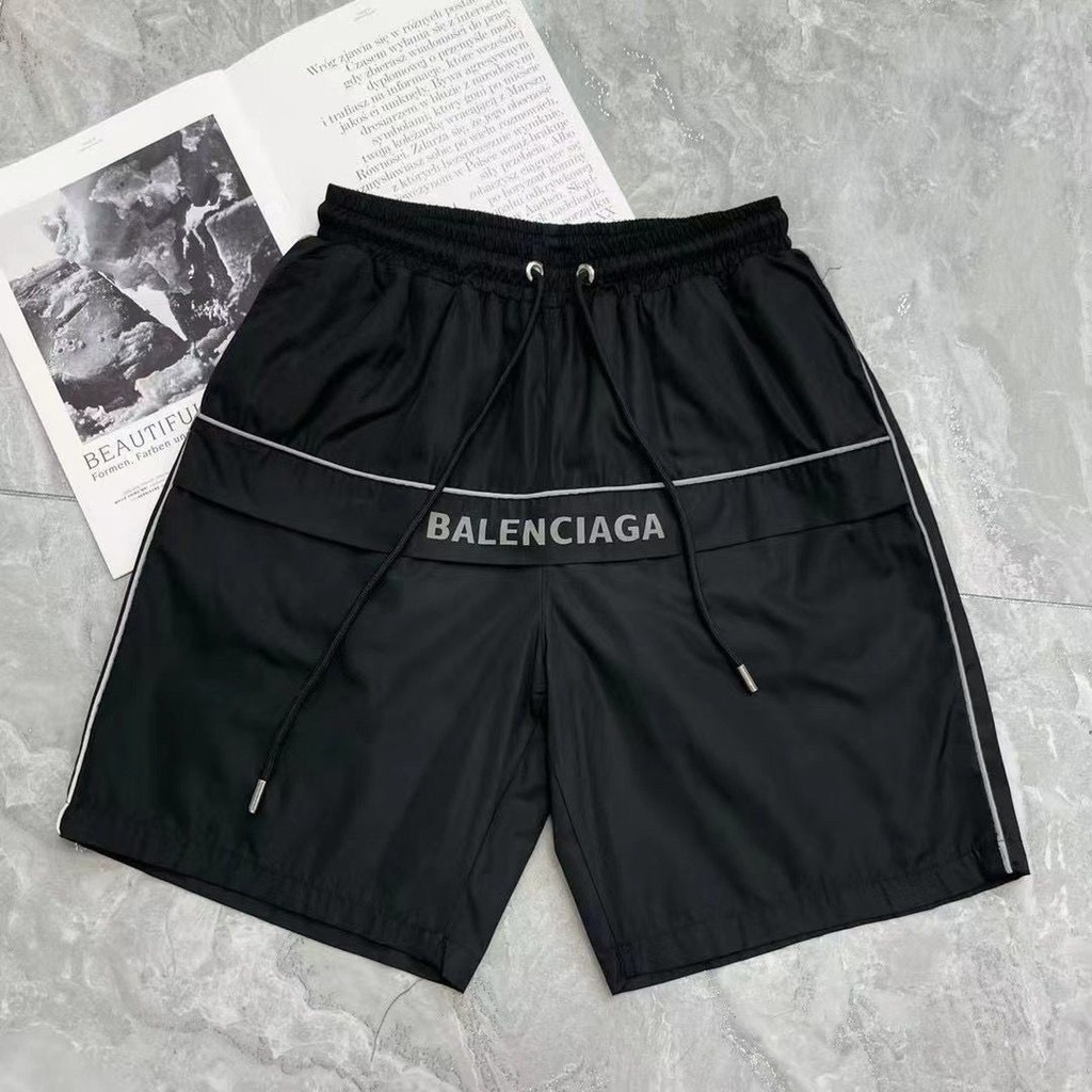 BALENCIAGA(バレンシアガ) サイズ:34 Logo Design Track Short Pants  
