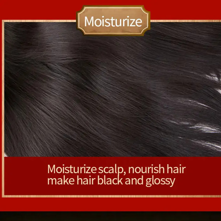 Polygonum multiflorum black hair shampoo - Image 2