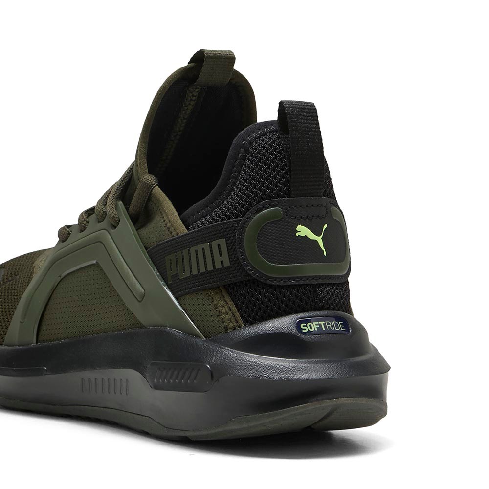 [NEW] PUMA Unisex Softride Enzo 5 Running Shoes (Green) - Image 3