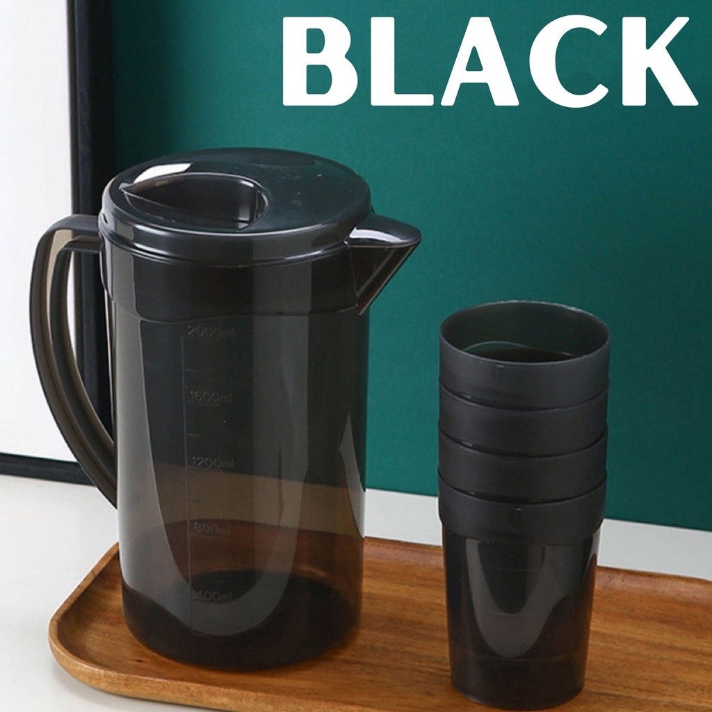 1500ml Pitcher with 4 Cups Large High Quality Fiberglass Pitcher with fiberglass cup Juice Container - Image 6