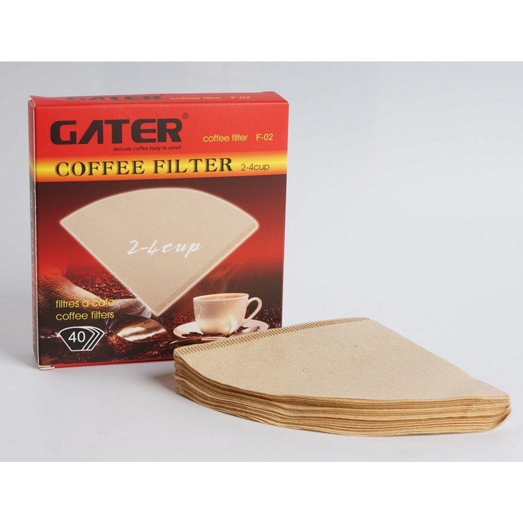 Non-bleached coffee filter paper V01 coffee filter paper V-02 cone coffee filter paper cone filte - Image 4