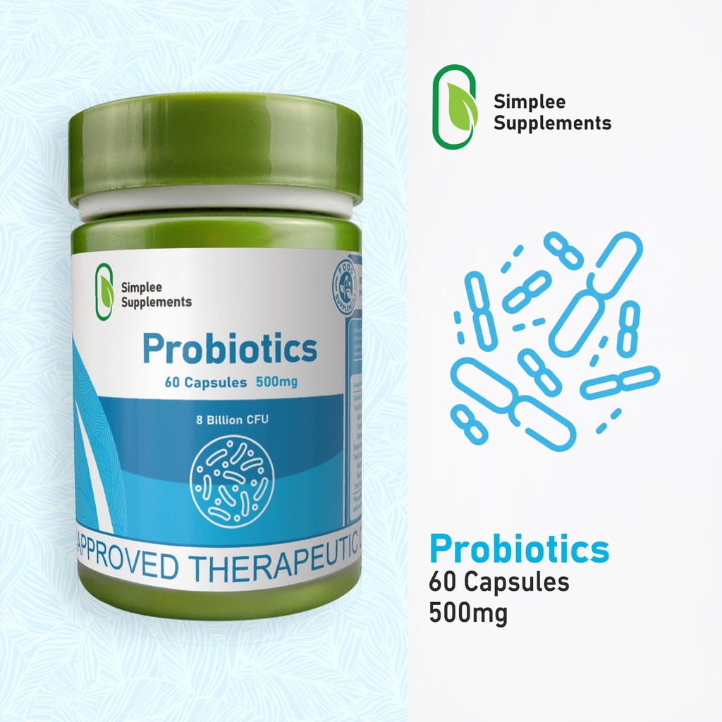 Simplee Probiotics – 500mg | 60 Capsules – Supports Gut Health, Nutrient Absorption & Immune Balance — view 3