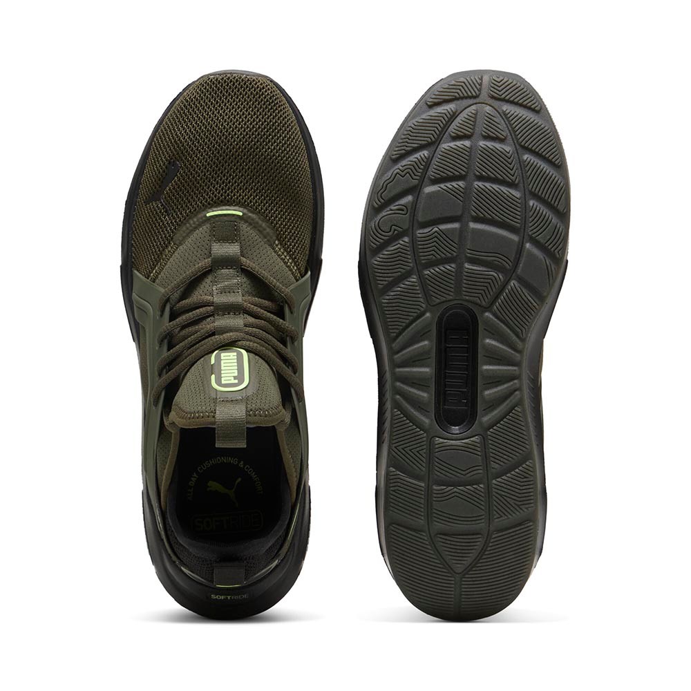 [NEW] PUMA Unisex Softride Enzo 5 Running Shoes (Green) - Image 5