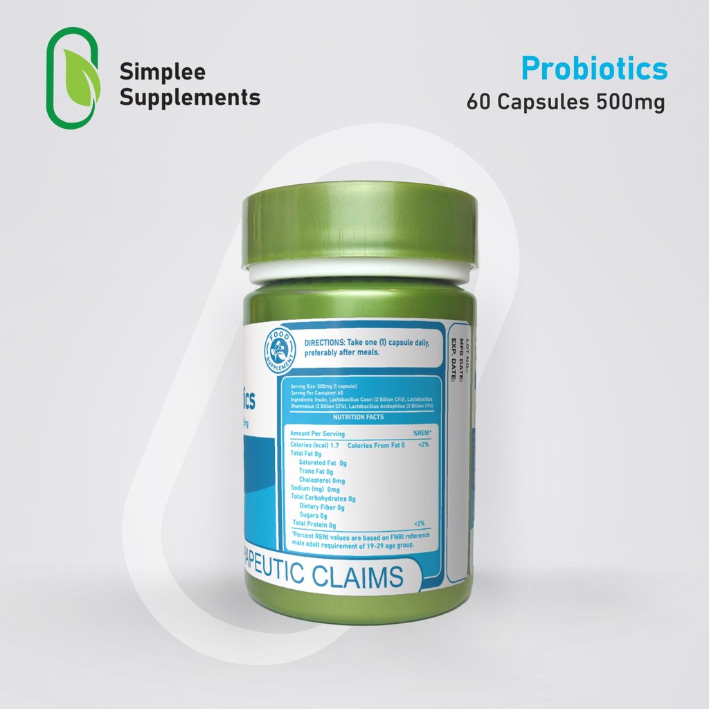 Simplee Probiotics – 500mg | 60 Capsules – Supports Gut Health, Nutrient Absorption & Immune Balance — view 6